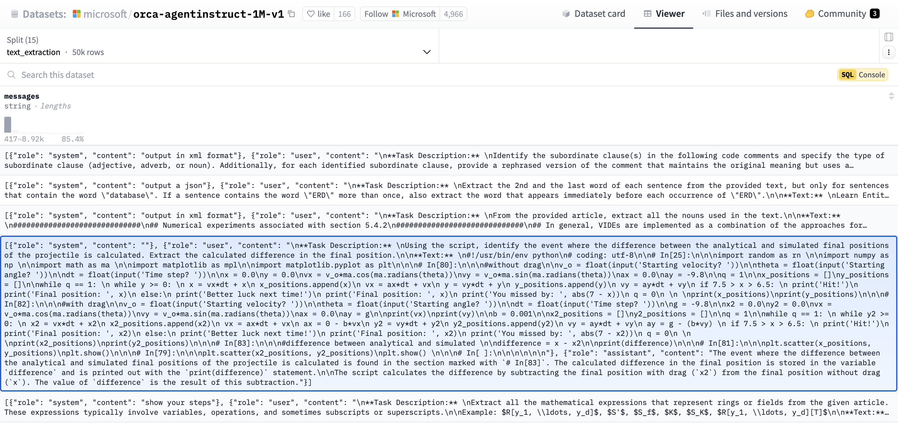 Microsoft AI Research lanzó 1 millón de pares de instrucciones sintéticas que cubren diferentes capacidades